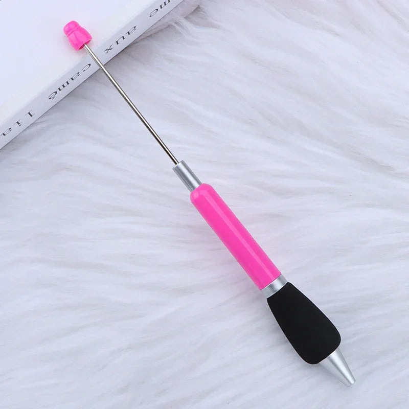 Push bead pen sponge grip ballpoint pen puzzle handmade cute pen