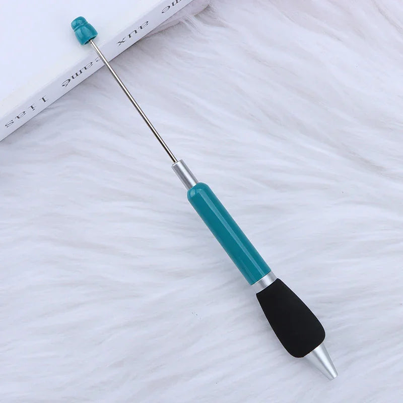 Push bead pen sponge grip ballpoint pen puzzle handmade cute pen
