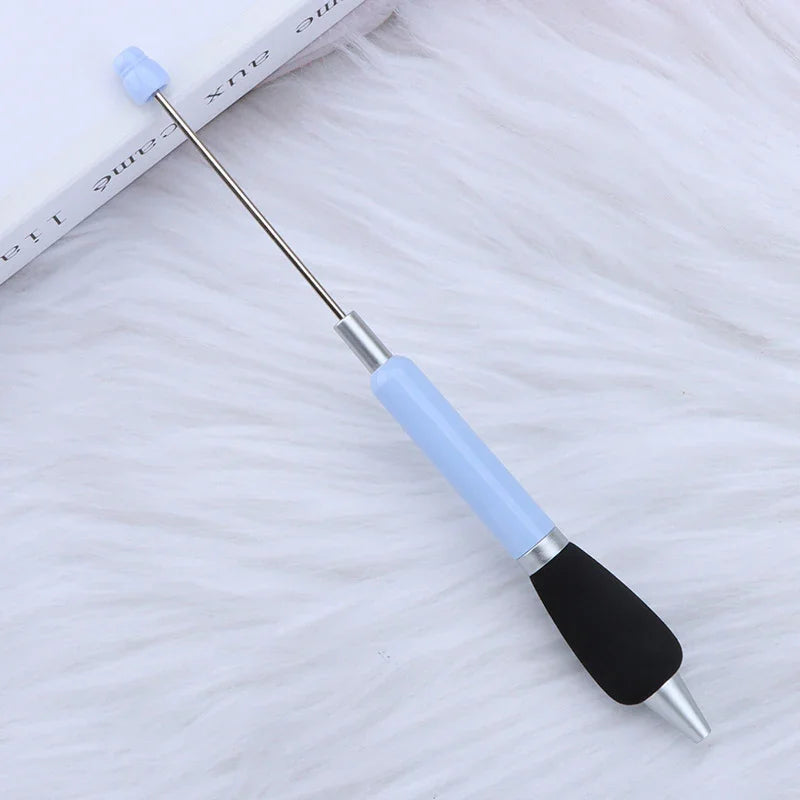 Push bead pen sponge grip ballpoint pen puzzle handmade cute pen