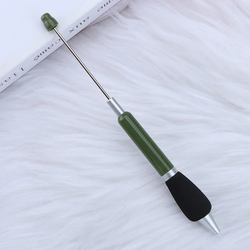 Push bead pen sponge grip ballpoint pen puzzle handmade cute pen