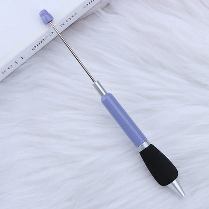Push bead pen sponge grip ballpoint pen puzzle handmade cute pen