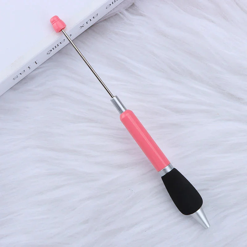 Push bead pen sponge grip ballpoint pen puzzle handmade cute pen