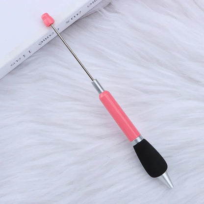 Push bead pen sponge grip ballpoint pen puzzle handmade cute pen