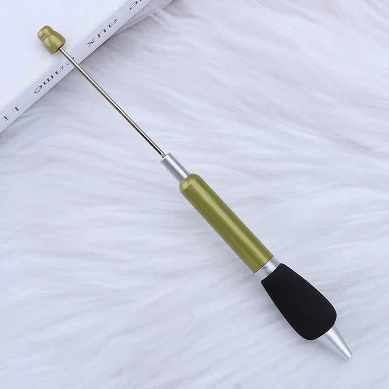 Push bead pen sponge grip ballpoint pen puzzle handmade cute pen