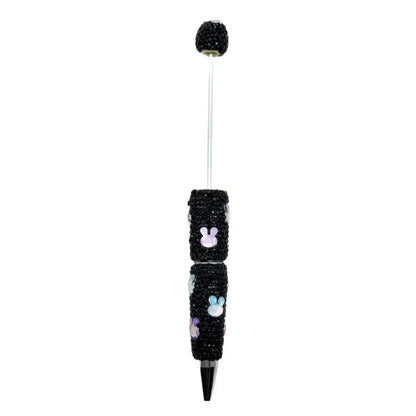 Bunny Diamond Bead Pen Creative Colorful Mocha Cute Grain Pen