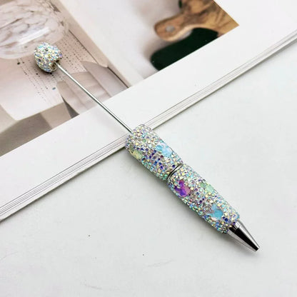 Bunny Diamond Bead Pen Creative Colorful Mocha Cute Grain Pen
