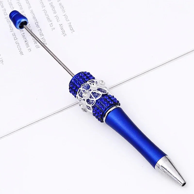 Butterfly mesh beaded pen Purely handmade diamond beaded pen | DIY Beadable Pen Craft Gift Idea