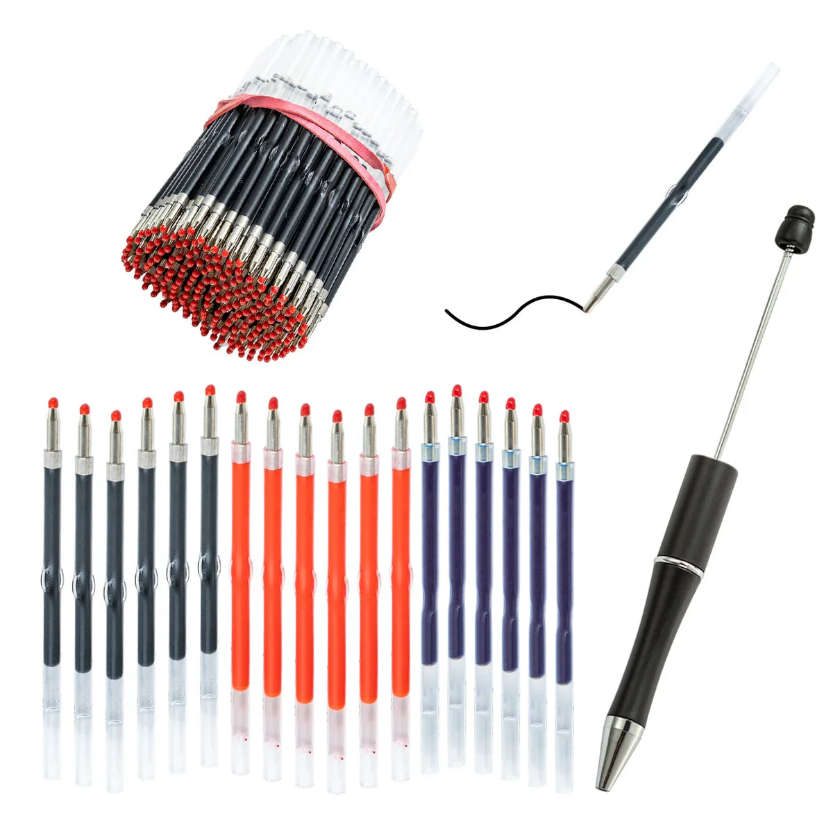 Ballpoint pen replacement core 0.5mm | DIY Beadable Pen Craft Gift Idea