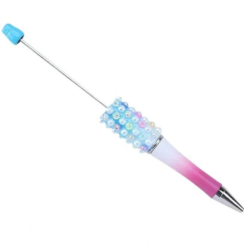 Colorful Candy Bead Pen Multi-color Agate Pearl | DIY Beadable Pen Craft Gift Idea