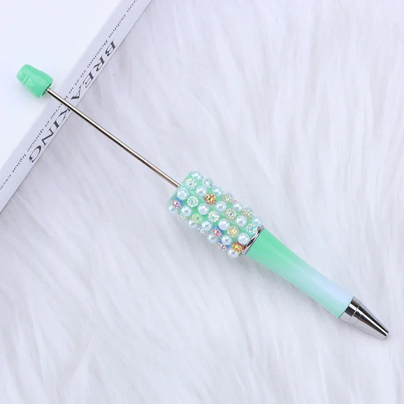 Colorful Candy Bead Pen Multi-color Agate Pearl | DIY Beadable Pen Craft Gift Idea