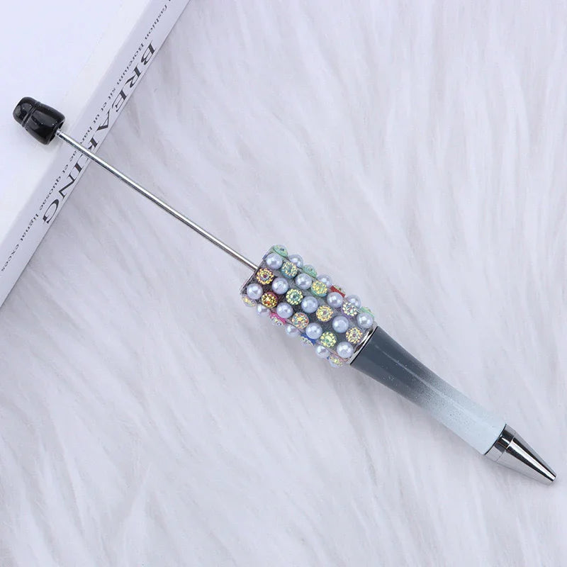 Colorful Candy Bead Pen Multi-color Agate Pearl | DIY Beadable Pen Craft Gift Idea