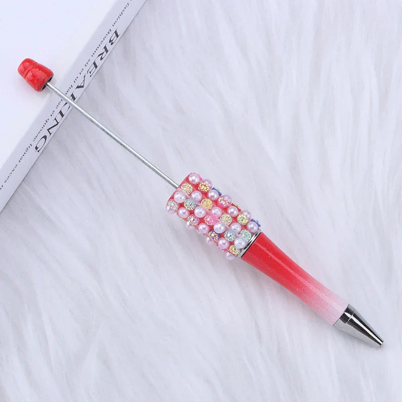 Colorful Candy Bead Pen Multi-color Agate Pearl | DIY Beadable Pen Craft Gift Idea
