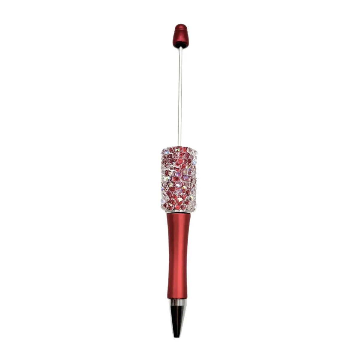 Resin Starry Bead Pen Fun Sugar Rhinestone Cute Grain Pen | DIY Beadable Pen Craft Gift Idea