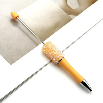Resin Starry Bead Pen Fun Sugar Rhinestone Cute Grain Pen