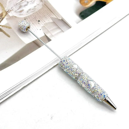 Star-shaped diamond bead pen Fun mocha moon ballpoint pen