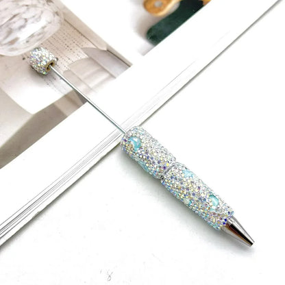 Star-shaped diamond bead pen Fun mocha moon ballpoint pen