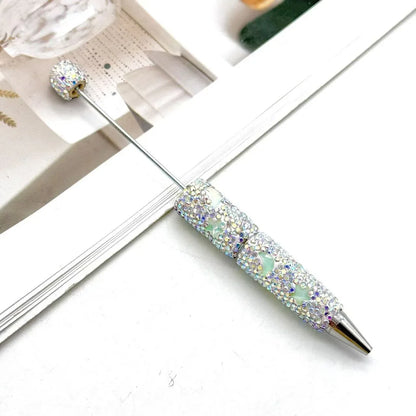 Star-shaped diamond bead pen Fun mocha moon ballpoint pen