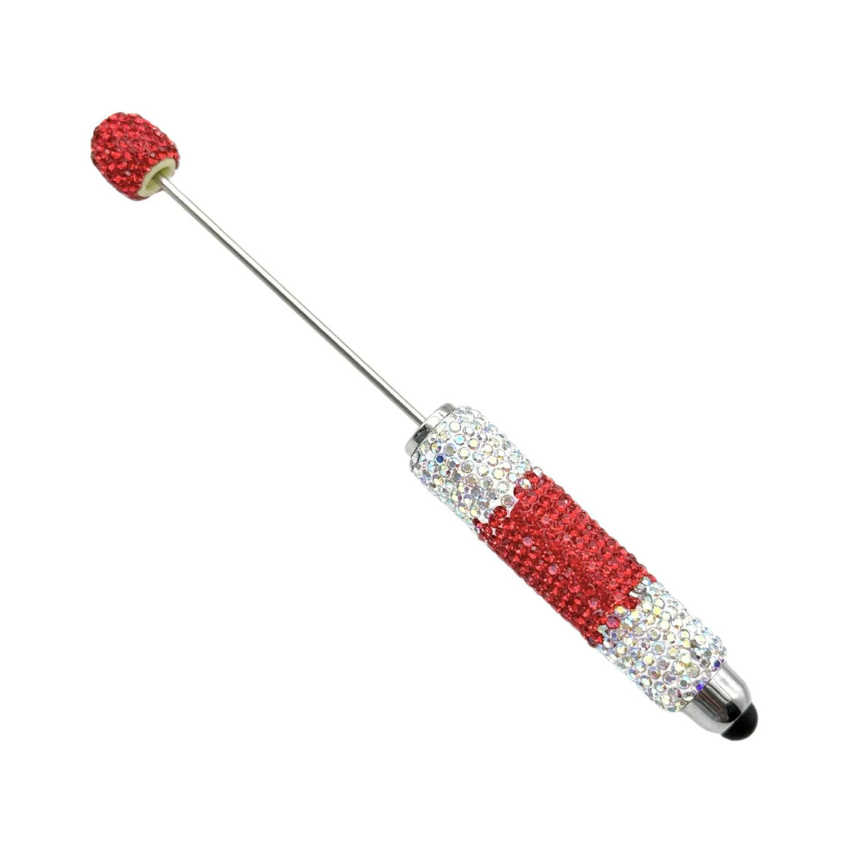 Touch screen gradient full diamond bead pen fun colored diamonds | DIY Beadable Pen Craft Gift Idea