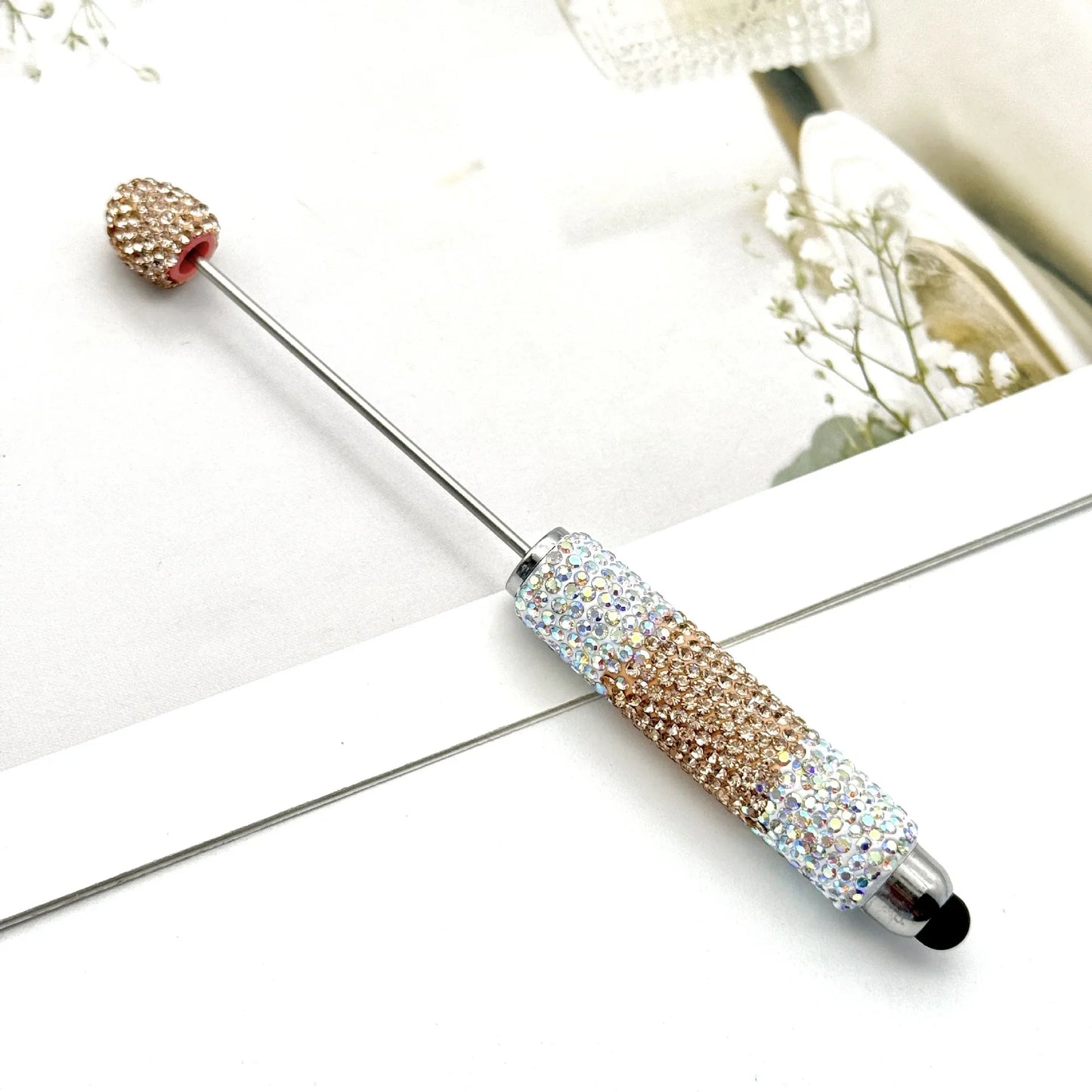 Touch screen gradient full diamond bead pen fun colored diamonds