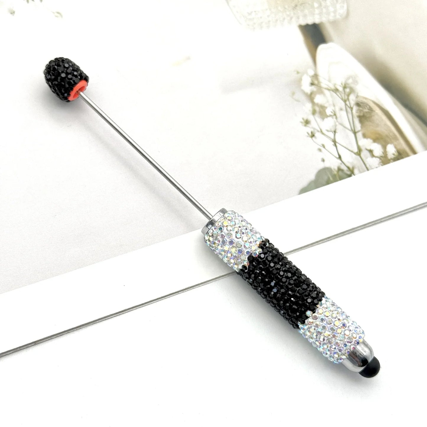 Touch screen gradient full diamond bead pen fun colored diamonds