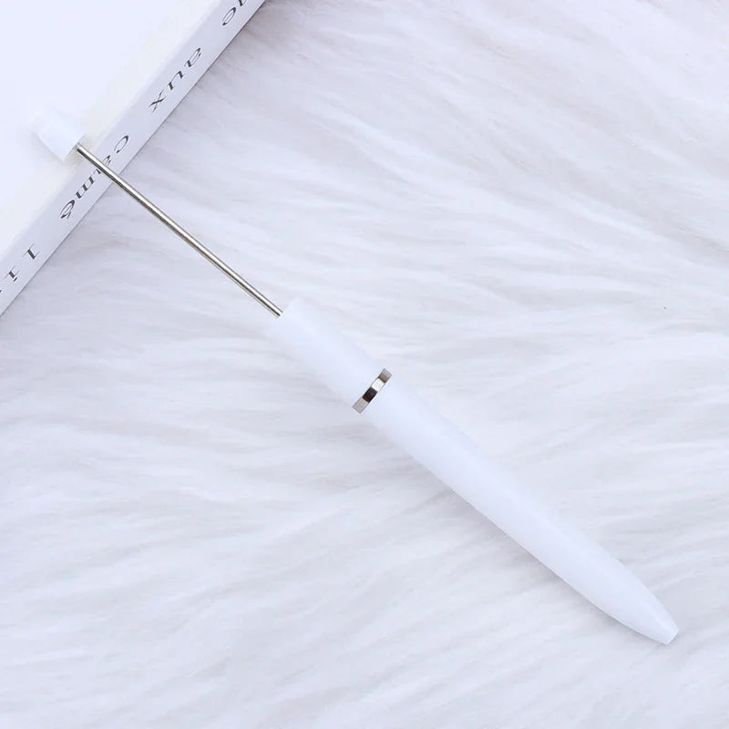 Long bead pen ins macaron puzzle cute grain pen