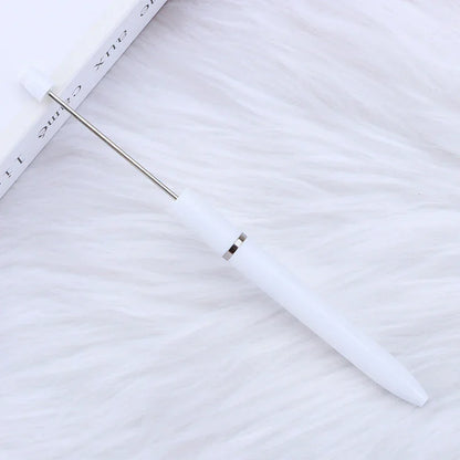 Long bead pen ins macaron puzzle cute grain pen