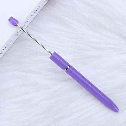 Long bead pen ins macaron puzzle cute grain pen