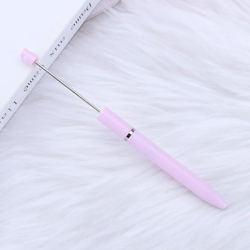 Long bead pen ins macaron puzzle cute grain pen
