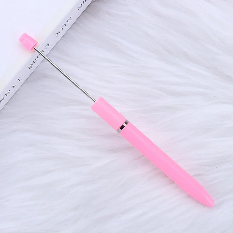 Long bead pen ins macaron puzzle cute grain pen