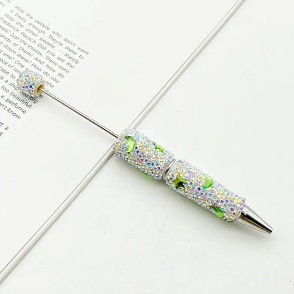Star and Moon Full Diamond Bead Pen Colorful Heavy Industry Full Diamond