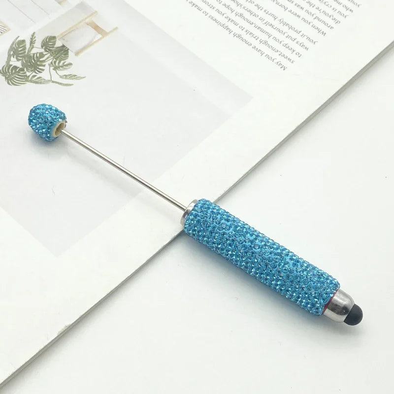 Touch screen full diamond bead pen puzzle handmade solid color full diamond