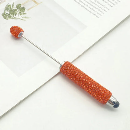 Touch screen full diamond bead pen puzzle handmade solid color full diamond