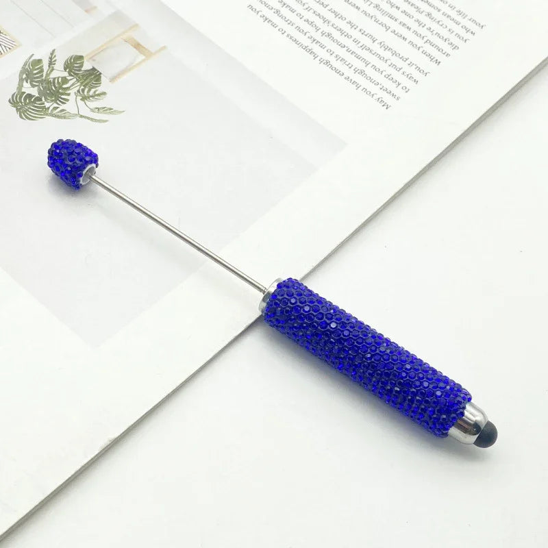 Touch screen full diamond bead pen puzzle handmade solid color full diamond
