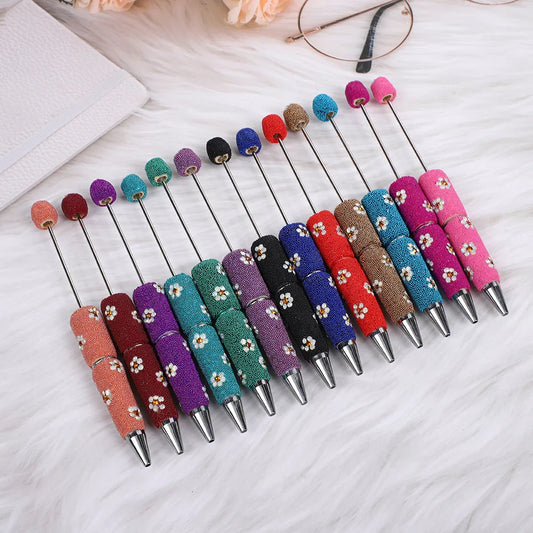 Daisy Diamond Bead Pen Diamond-studded Ballpoint Pen