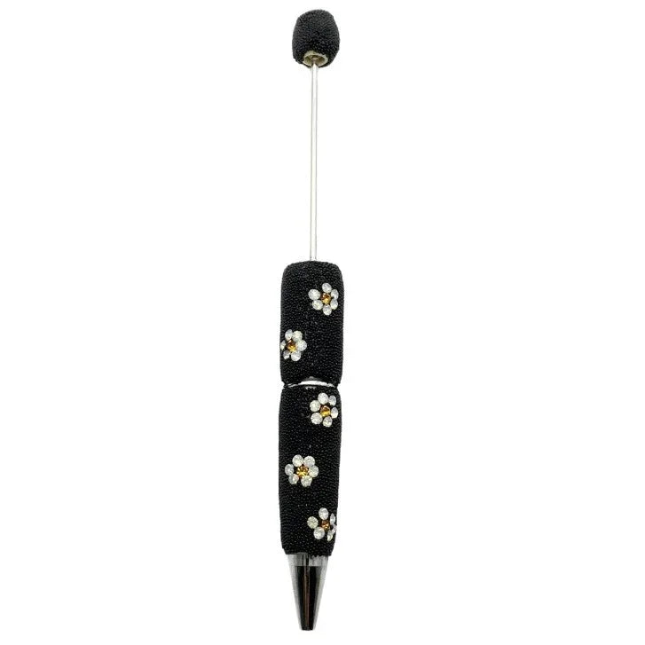 Daisy Diamond Bead Pen Diamond-studded Ballpoint Pen | DIY Beadable Pen Craft Gift Idea