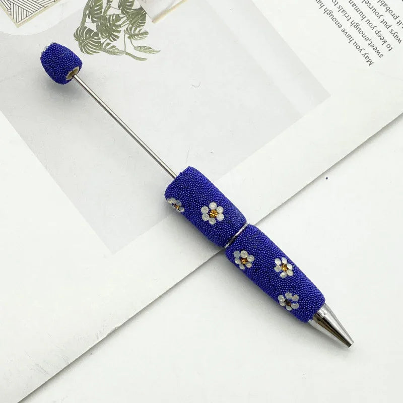 Daisy Diamond Bead Pen Diamond-studded Ballpoint Pen | DIY Beadable Pen Craft Gift Idea