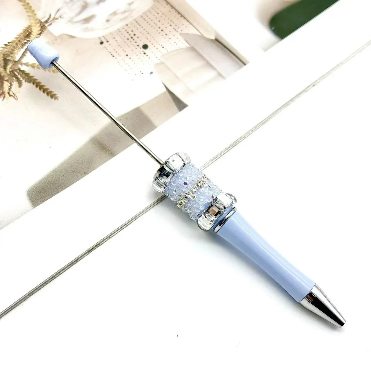 Colorful fireworks diamond bead pen Fun colorful rhinestone cute bead pen