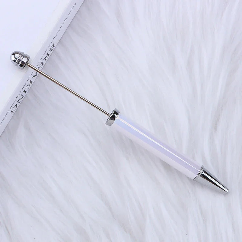 Colorful electroplating bead pen UV heat transfer handmade cute beads | DIY Sports Fan Bracelet & Keychain Craft Bead