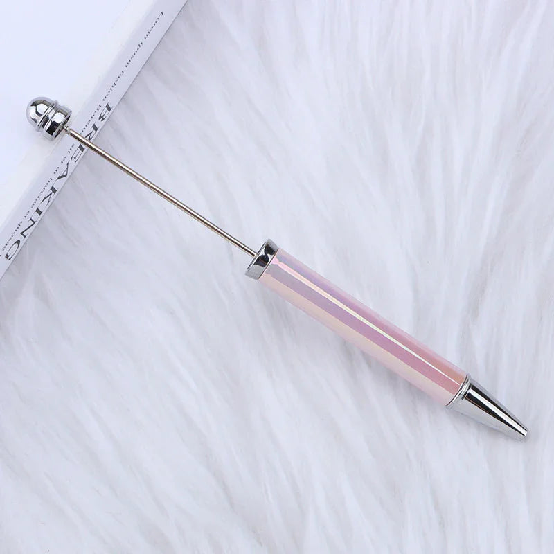 Colorful electroplating bead pen UV heat transfer handmade cute beads | DIY Sports Fan Bracelet & Keychain Craft Bead