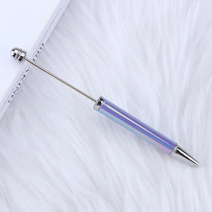 Colorful electroplating bead pen UV heat transfer handmade cute beads