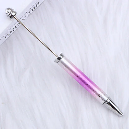 Starry Sky Bead Pen Creative Water Drop Head Gradient Ballpoint Pen Multicolor Beading