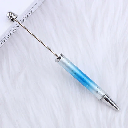 Starry Sky Bead Pen Creative Water Drop Head Gradient Ballpoint Pen Multicolor Beading