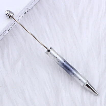 Starry Sky Bead Pen Creative Water Drop Head Gradient Ballpoint Pen Multicolor Beading