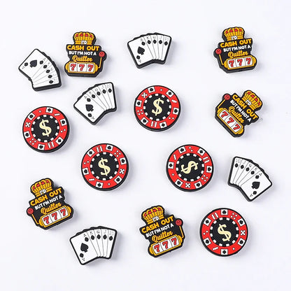 Crown silicone beads baby cartoon DIY pacifier chain beaded accessories baby silicone beads