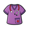 New purple nurse clothing