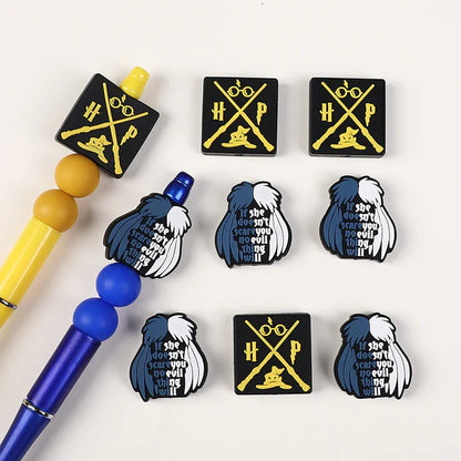 Magician silicone beads drop glue beads DIY bead pen decoration witch silicone beads