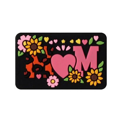 MAMA silicone beads for maternal and infant products, bulk cartoon flower silicone beads