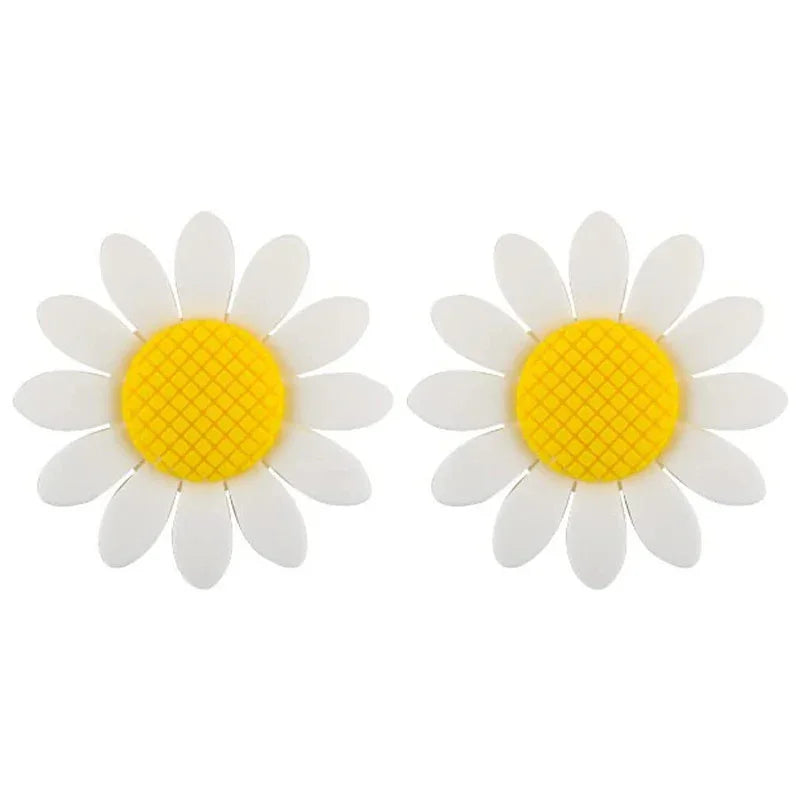 Sunflower silicone beads DIY handmade jewelry accessories sunflower loose beads