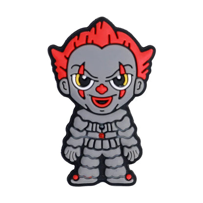 Halloween cartoon silicone beads anime character Jason loose beads handmade beaded accessories clown silicone