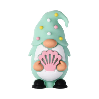 3D silicone beads cartoon dwarf glue beads jewelry DIY beaded silicone beads